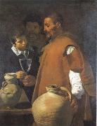 Diego Velazquez the water seller of Sevilla Sweden oil painting artist